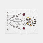 Women Don't Owe You  Fleece Deken (Voorkant (Horizontaal))