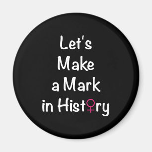 Women Empowerment Quote - Feministische leider Magneet