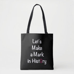 Women Empowerment Quote - Feministische leider Tote Bag