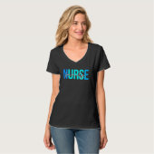 Women family Nurse  For Nursing Student T-shirt (Voorkant volledig)