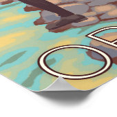 Women Fly Fishing - Clackamas, Oregon Poster (Hoek)