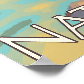 Women Fly Fishing - Glacier National Park, MT Poster (Hoek)