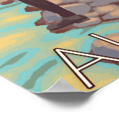 Women Fly Fishing - Katmai, Alaska Poster (Hoek)