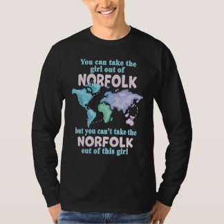 Women from Norfolk  Girl From Norfolk Virginia T-shirt