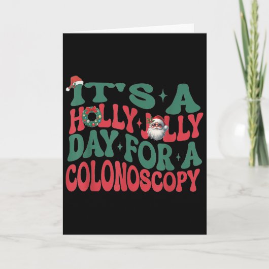 Women Gi Nurse Christmas Endoscopy Technician Endo Kaart (Voorkant)