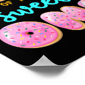 Women Gigi of Sweet One First Birthday Matching Poster (Hoek)