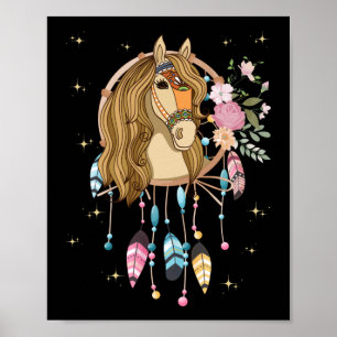 Women Girls Dreamweaver Horse Spiritueel Poster