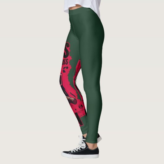 Women Gorilla Boss Lessons Learn Leggings (Links)