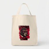 Women Gorilla Boss Lessons Learn Tote Bag (Voorkant)