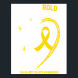 Women I Wear Gold For My Grandson Childhood Gift Poster<br><div class="desc">Women I Wear Gold For My Grandson Childhood Gift</div>