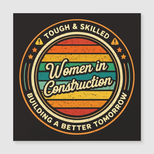 Women In Construction Tough And Skilled (Voorkant)