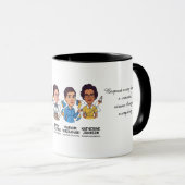 Women in STEM Pioneers Mug: Math & Science History Mok (Voorkant rechts)