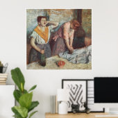 Women Ironing, c. 1884-86, Edgar Degas Poster (Thuiskantoor)