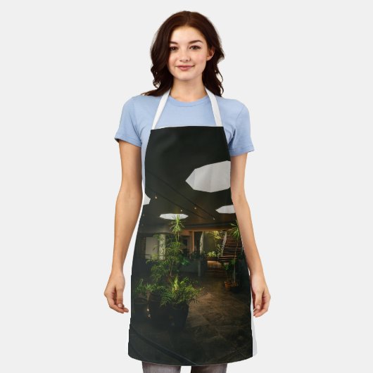 women kitchen apron schort (Gedragen)