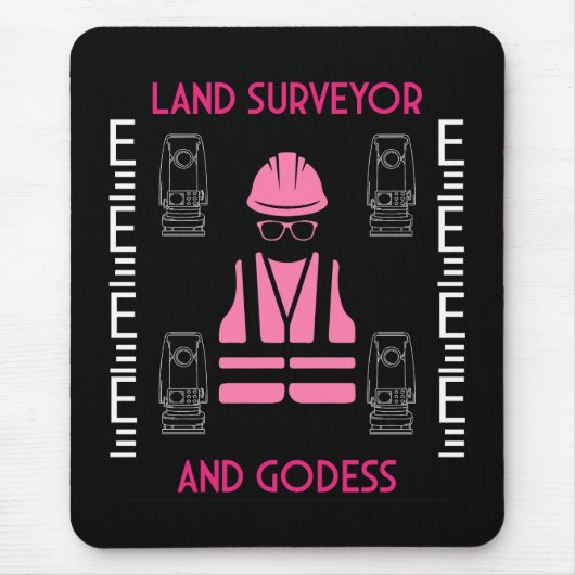Women land surveyors muismat (Voorkant)