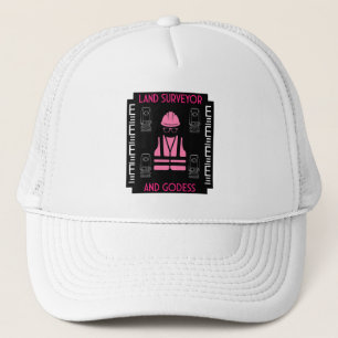 Women land surveyors trucker pet