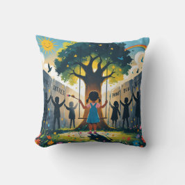 women llegging covered kids dreams kussen