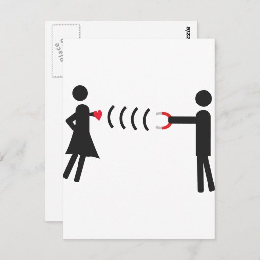 Women Magnet Briefkaart (Voorkant / Achterkant)