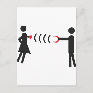 Women Magnet Briefkaart