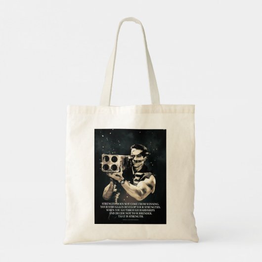 Women Men Arnold Schwarzenegger Recall Kuato Live Tote Bag (Achterkant)