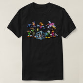Women Men Rayman Original Enemies T-shirt (Design voorkant)