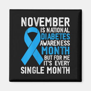 Women November is het nationale diabetesbewustzijn Magneet
