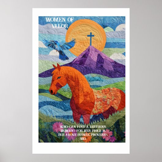 Women of Valor Quilt, Poster (Voorkant)