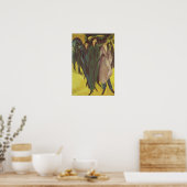 Women on the Street, 1915 Poster (Keuken)