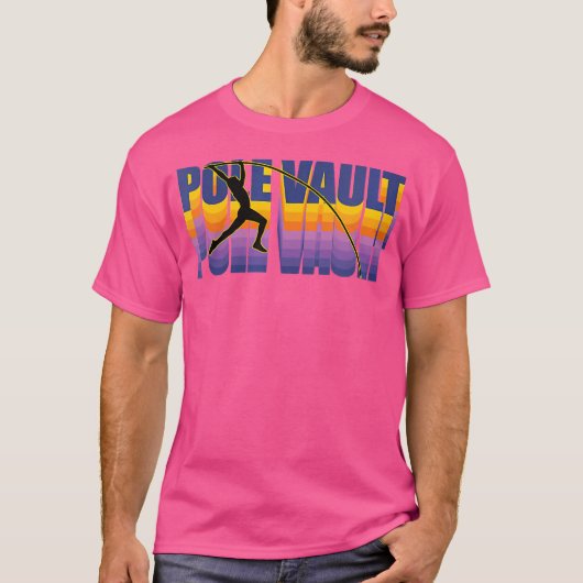 Women Pole Vault - look Pole Vaulting T-shirt (Voorkant)