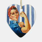 Women Power Ceramic Ornament (Rechts)