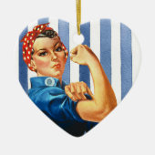 Women Power Ceramic Ornament (Voorkant)