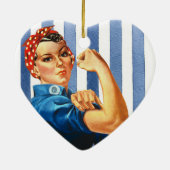 Women Power Ceramic Ornament (Achterkant)