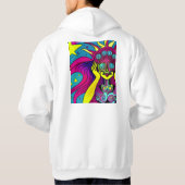 WOMEN PSICODELIC HOODIE (Achterkant)