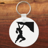 Women Rock-klimmer Sleutelhanger (Voorkant)