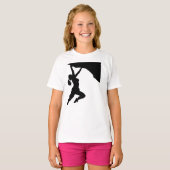 Women Rock-klimmer T-shirt (Voorkant volledig)
