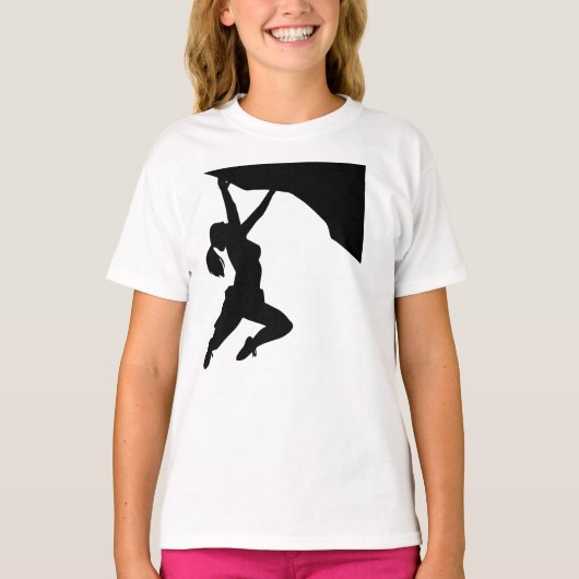 Women Rock-klimmer T-shirt (Voorkant)