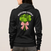 Women’s cute St.Patrick’s Day Hoodie (Achterkant)