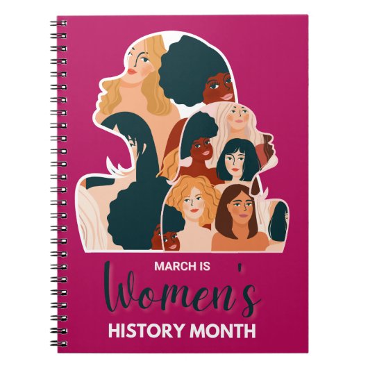 Women’s History Month 2026 Notitieboek (Voorkant)