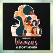 Women’s History Month Raamsticker (Vel 3)