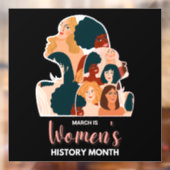 Women’s History Month Raamsticker (Vel 2)