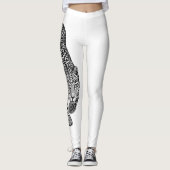 Women’s Leopard Leggings – Bold & Stylish (Voorkant)