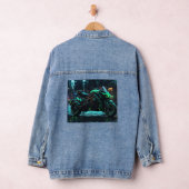 Women’s Stylish Designed Denim  Modern Jean Jacket (Hangar)