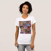 Women’s T‑Shirt – Urban Fractals T-shirt (Voorkant volledig)