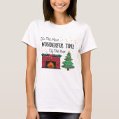 Women’s The Most Wonderful Time of The Year Shirt  (Voorkant)