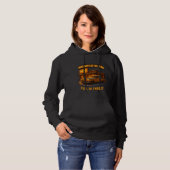 Women’s Winter Snowy Pine Tree Hoodie – Cozy Aesth (Voorkant volledig)