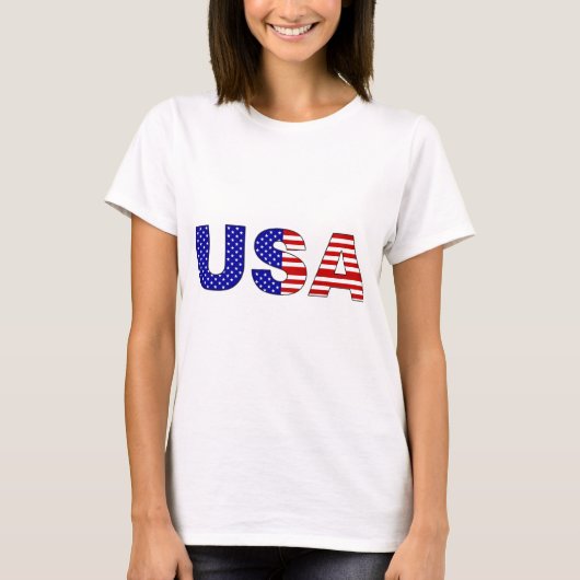 Women Style USA T-Shirt (Voorkant)
