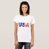 Women Style USA T-Shirt (Voorkant volledig)