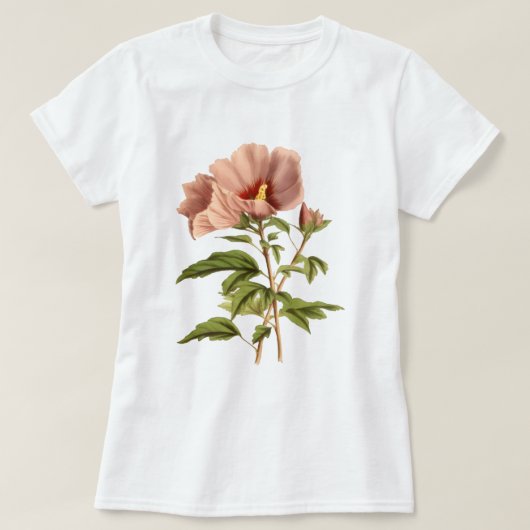 Women T-shirt "flower" (Design voorkant)