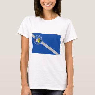 Women T Shirt with Flag of Las vegas, VS