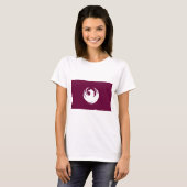 Women T Shirt with Flag of Phoenix, Arizona, USA (Voorkant volledig)